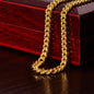 To My Boyfriend, Boyfriend Valentines Day Gift, Unique Boyfriend Birthday Gift, Promise Necklace, Best Gift for Boyfriend, Cuban Chain
