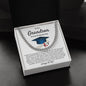 Grandson Graduation Gift from Grandma Grandpa, Best Graduation Gift for Grandson, Cuban Link Chain, Class of 2024, Grandson Gift