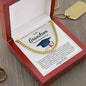 Grandson Graduation Gift from Grandma Grandpa, Best Graduation Gift for Grandson, Cuban Link Chain, Class of 2024, Grandson Gift
