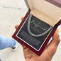 To My Boyfriend, Boyfriend Valentines Day Gift, Unique Boyfriend Birthday Gift, Promise Necklace, Best Gift for Boyfriend, Cuban Chain