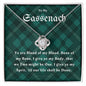 To My Sassenach, Outlander Gift, Outlander Gift Box, Outlander Jewelry, Outlander Gift For Wife, Outlander Charm, Outlander Necklace