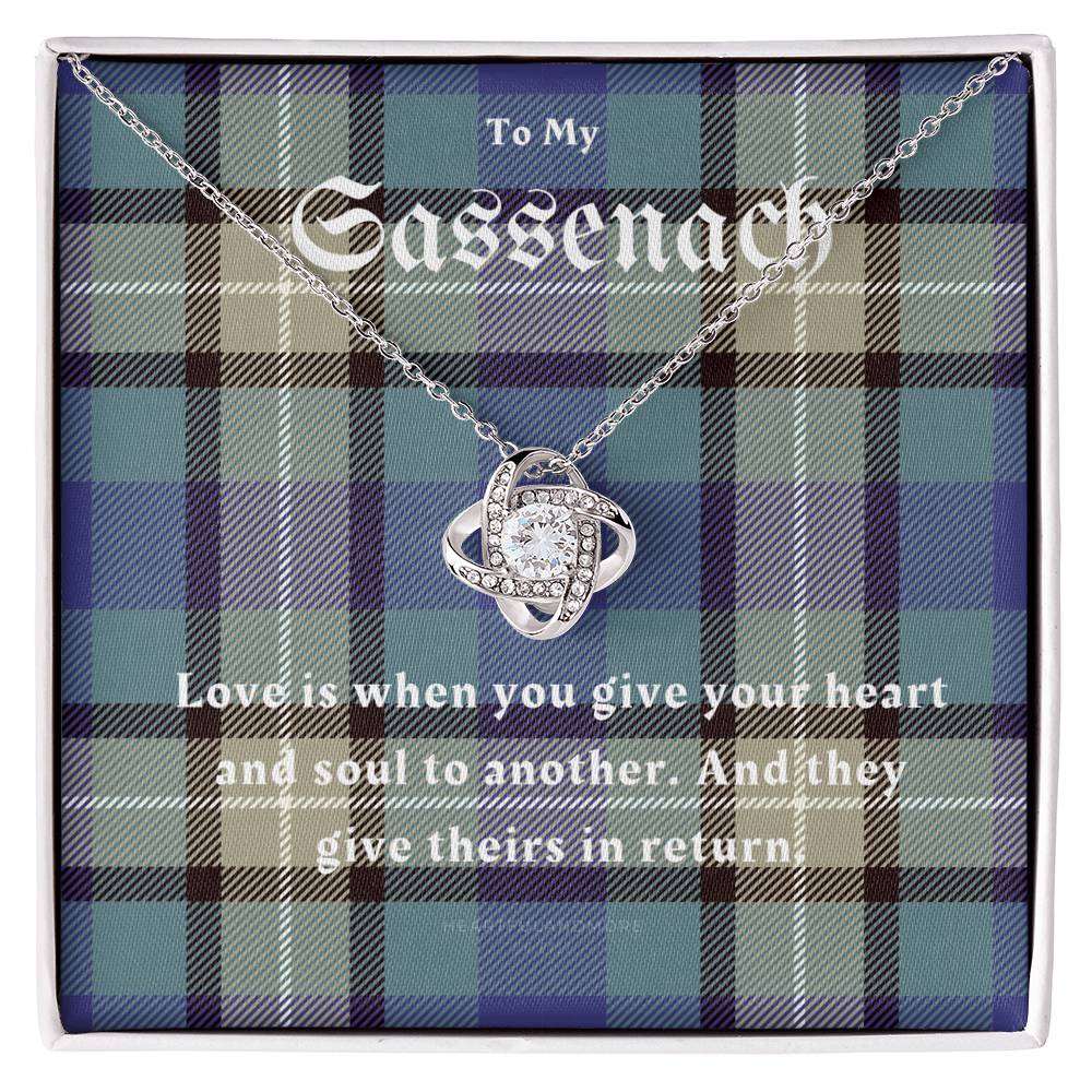 To My Sassenach, Outlander Gift, Outlander Gift Box, Outlander Jewelry, Outlander Gift For Wife, Outlander Charm, Outlander Necklace