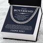 Boyfriend Cuban Chain Necklace, Promise Necklace For Boyfriend, Gifts For Boyfriend, Birthday, Christmas, Valentines Day Gift For Boyfriend