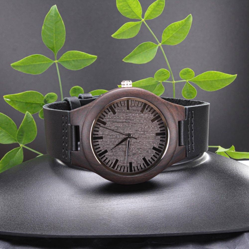 Groom Gift from Parents, To Our Son on his Wedding Day, Son Wedding Gift, Wooden Watch, Wedding Day Gift for Son, Gift from Mom Dad