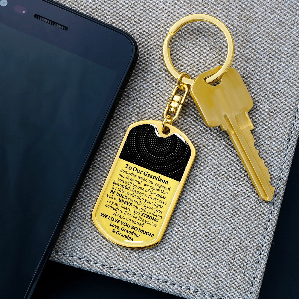 To Our Grandson, Grandson Gift from Grandma Grandpa, Grandson Graduation Gift, Grandson Birthday Gift, Meaningful Custom Gift for Grandson