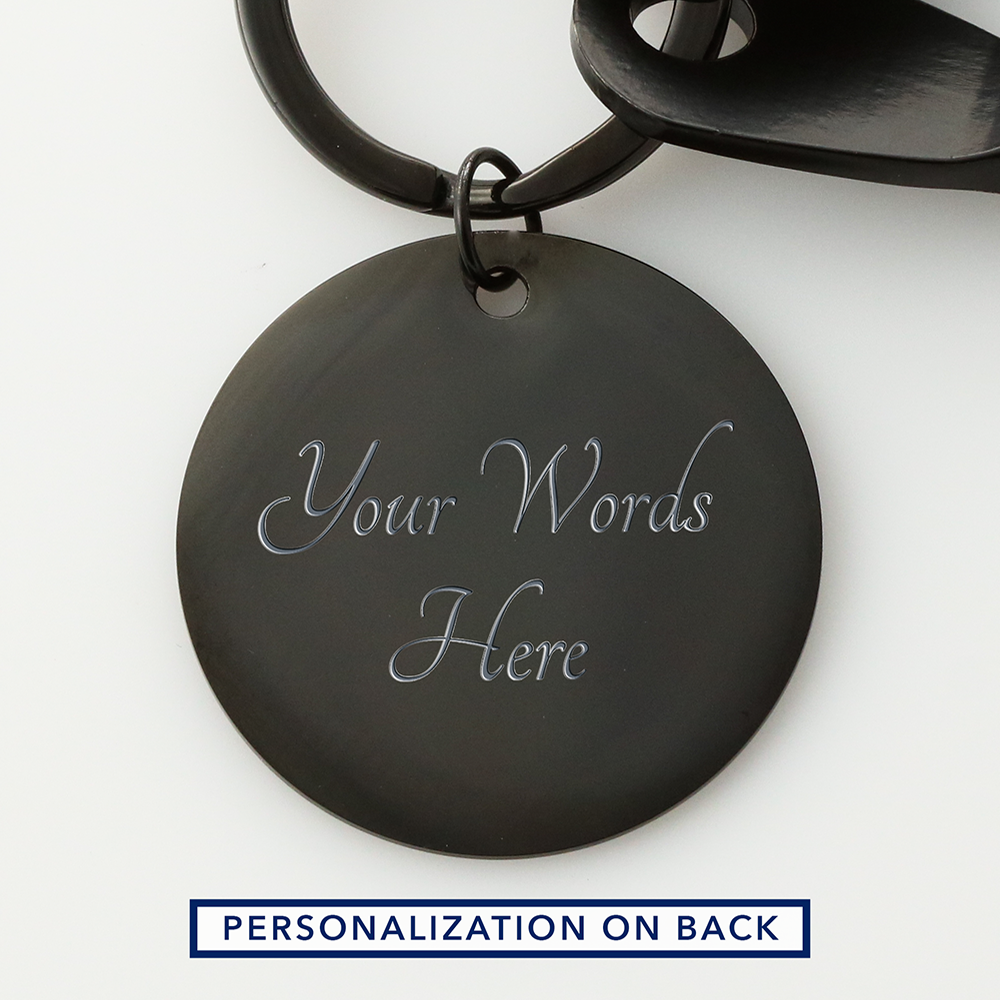PAPA custom keychain
