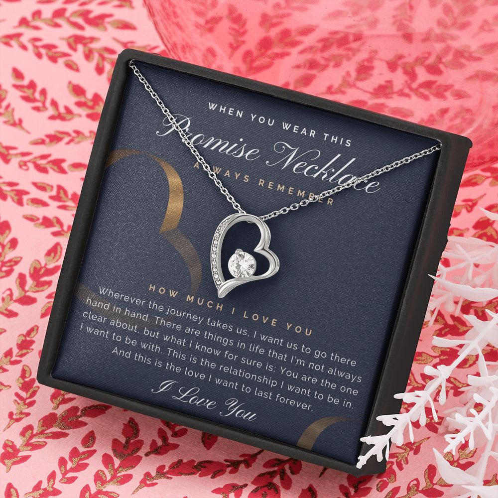 Promise Necklace Forever Heart