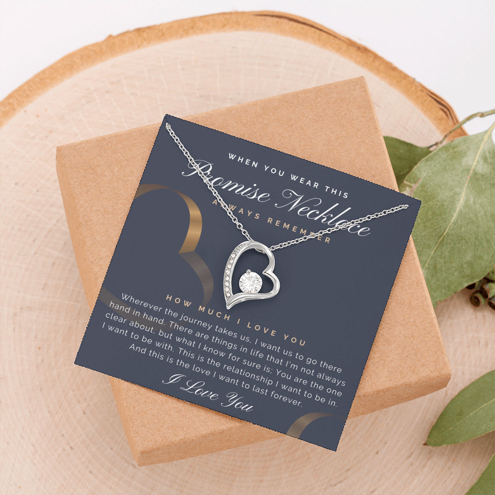 Promise Necklace Forever Heart