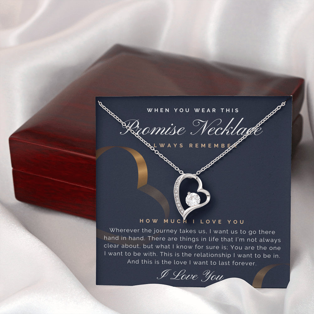 Promise Necklace Forever Heart