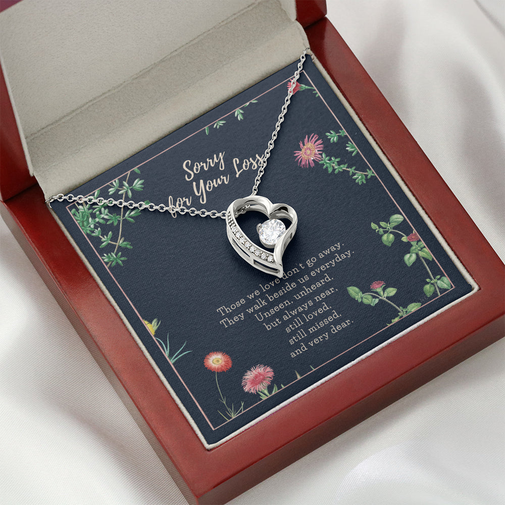 Loss of Loved one necklace, Loss of mother gift, Loss of father gift, Loss of grandma, Sorry for your loss, Sympathy gift, Pet loss gift