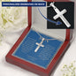 Gift for Son Cross Necklace, Gifts for Son from Mom, To My Son Cross, Birthday Gift for Son, Mom and Son Personalized Gift, Mom to Son Gift