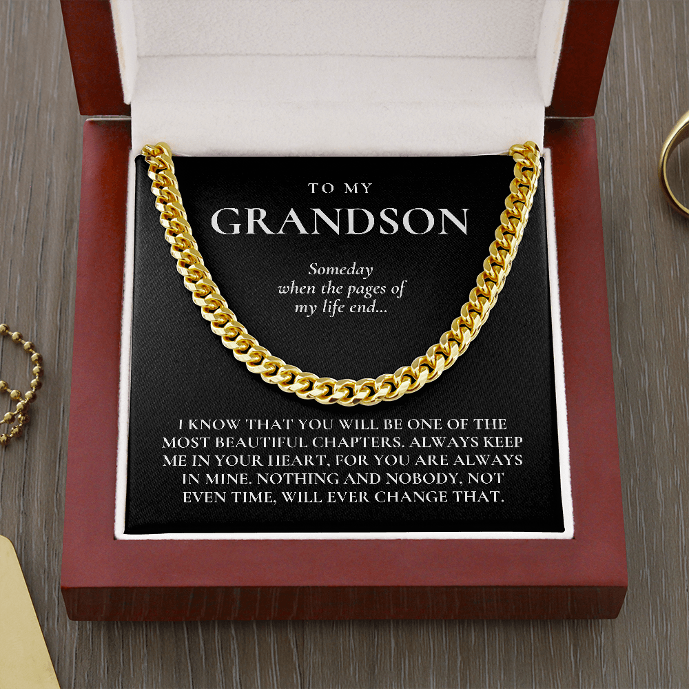 To My Grandson