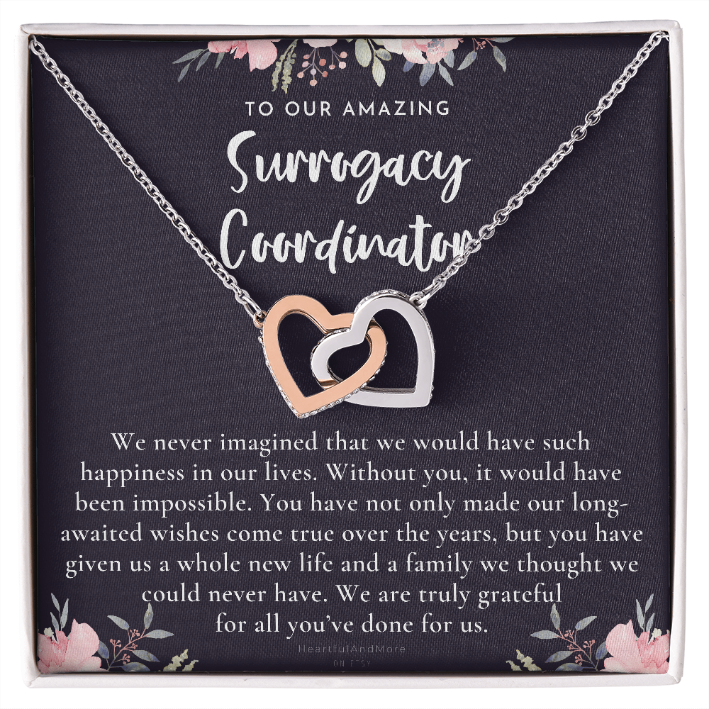 Surrogacy Coordinator Appreciation Gift, Surrogacy Coordinator Gift, Surrogacy Coordinator Gift With Message Card, Thank You Gift
