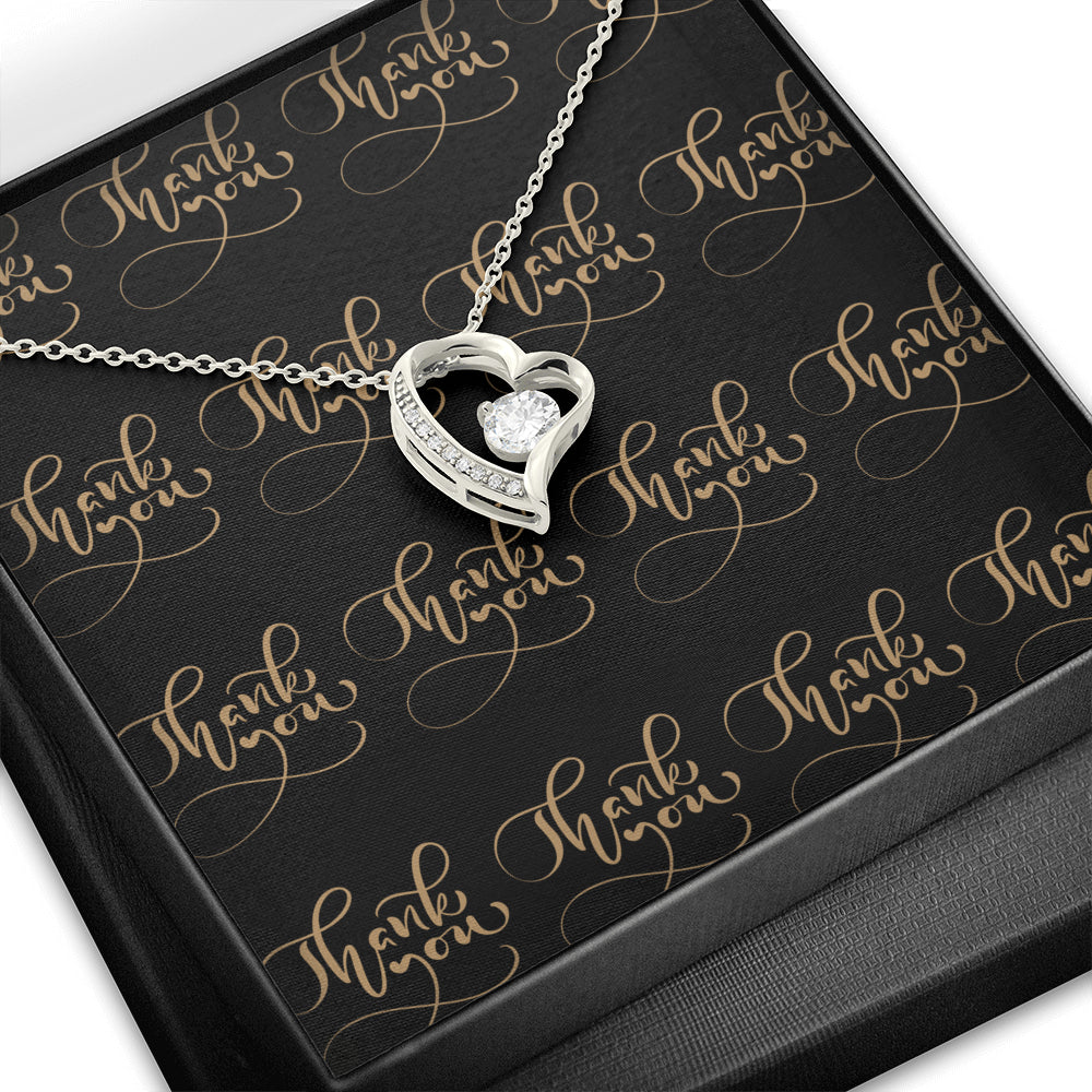 Thank You necklace