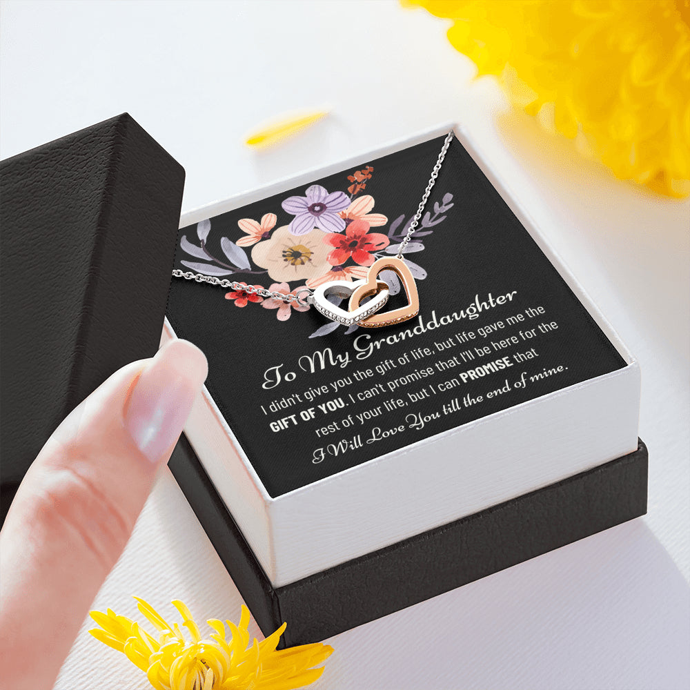 To My Granddaughter, Christmas Gift for Granddaughter, Christmas Present for Granddaughter, Necklace Gift for Granddaughter From Grandma