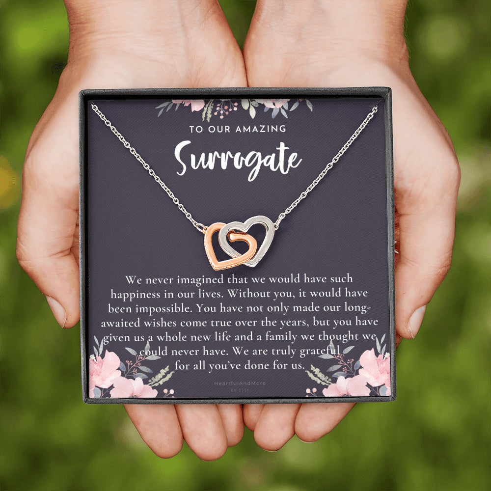 Surrogate Appreciation Gift, Surrogate Gift, Surrogate Gift With Message Card, Surrogate Transfer Day Thank You Gift