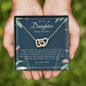 Personalized Birthday Gift for Daughter, Necklace Gift from Mom and Dad, Daughter Birthday Gift, 21st, 22nd, 23rd, 24th, 25th, 26th, 27th