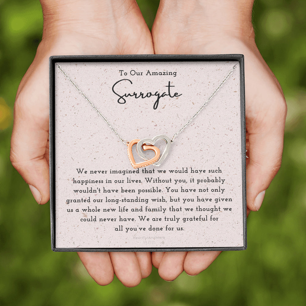 Surrogate Appreciation Gift, Surrogate Gift, Surrogate Gift With Message Card, Surrogate Transfer Day Thank You Gift