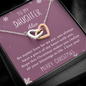 Christmas Gift for Daughter, Necklace Gift for Daughter, Teenage Girl Christmas Gifts Ideas, Gifts for Daughter Far Away