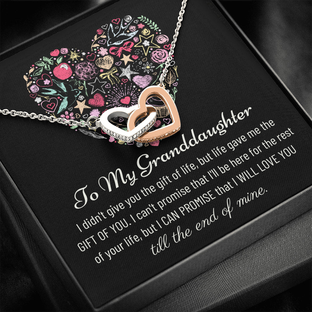 To My Granddaughter, Christmas Gift for Granddaughter, Christmas Present for Granddaughter, Necklace Gift for Granddaughter From Grandma