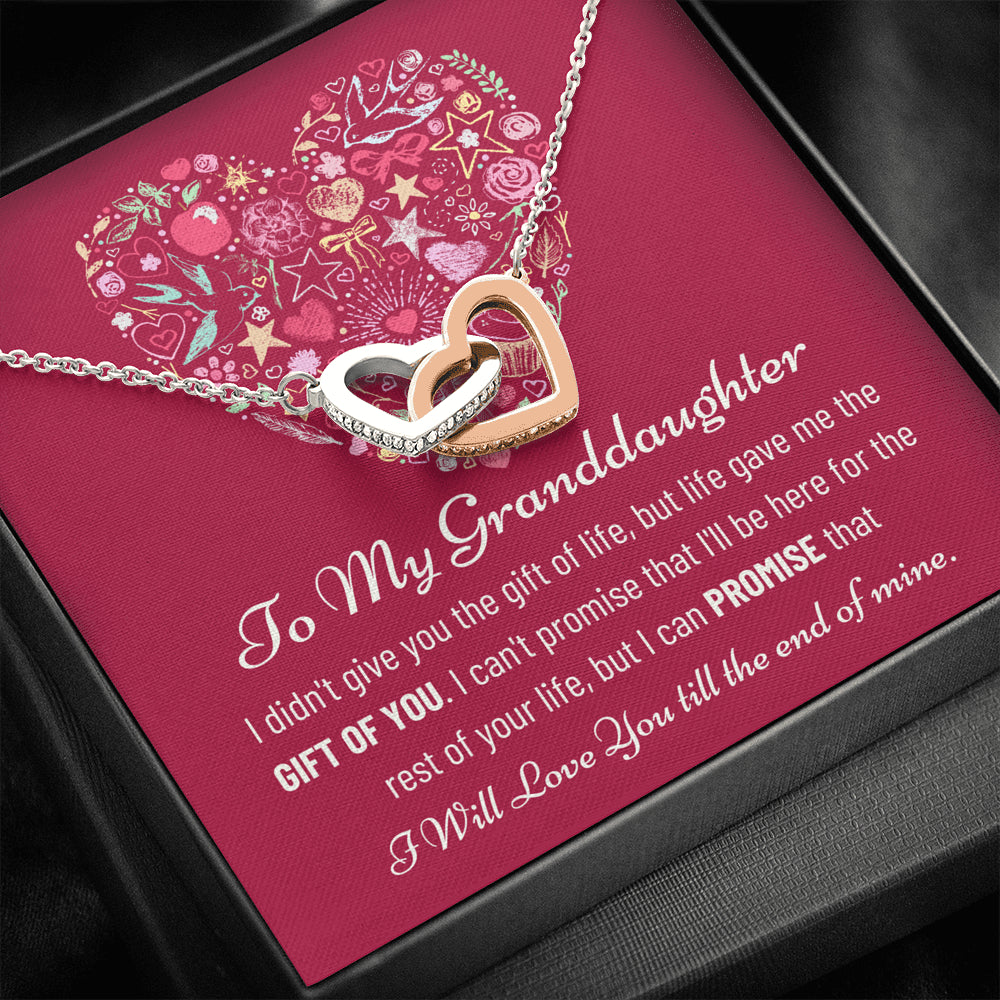 To My Granddaughter, Christmas Gift for Granddaughter, Christmas Present for Granddaughter, Necklace Gift for Granddaughter From Grandma