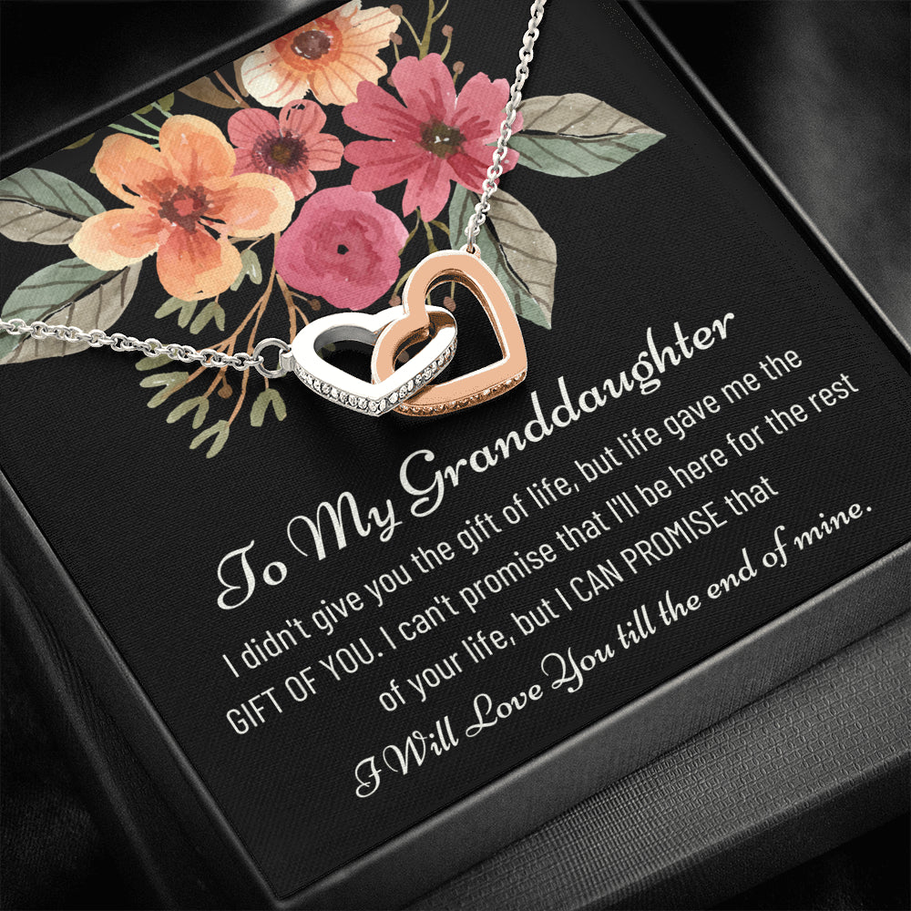 To My Granddaughter, Christmas Gift for Granddaughter, Christmas Present for Granddaughter, Necklace Gift for Granddaughter From Grandma