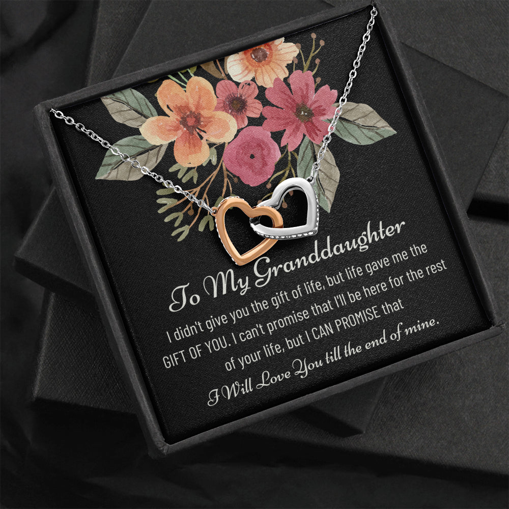 To My Granddaughter, Christmas Gift for Granddaughter, Christmas Present for Granddaughter, Necklace Gift for Granddaughter From Grandma