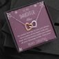 Christmas Gift for Daughter, Necklace Gift for Daughter, Teenage Girl Christmas Gifts Ideas, Gifts for Daughter Far Away