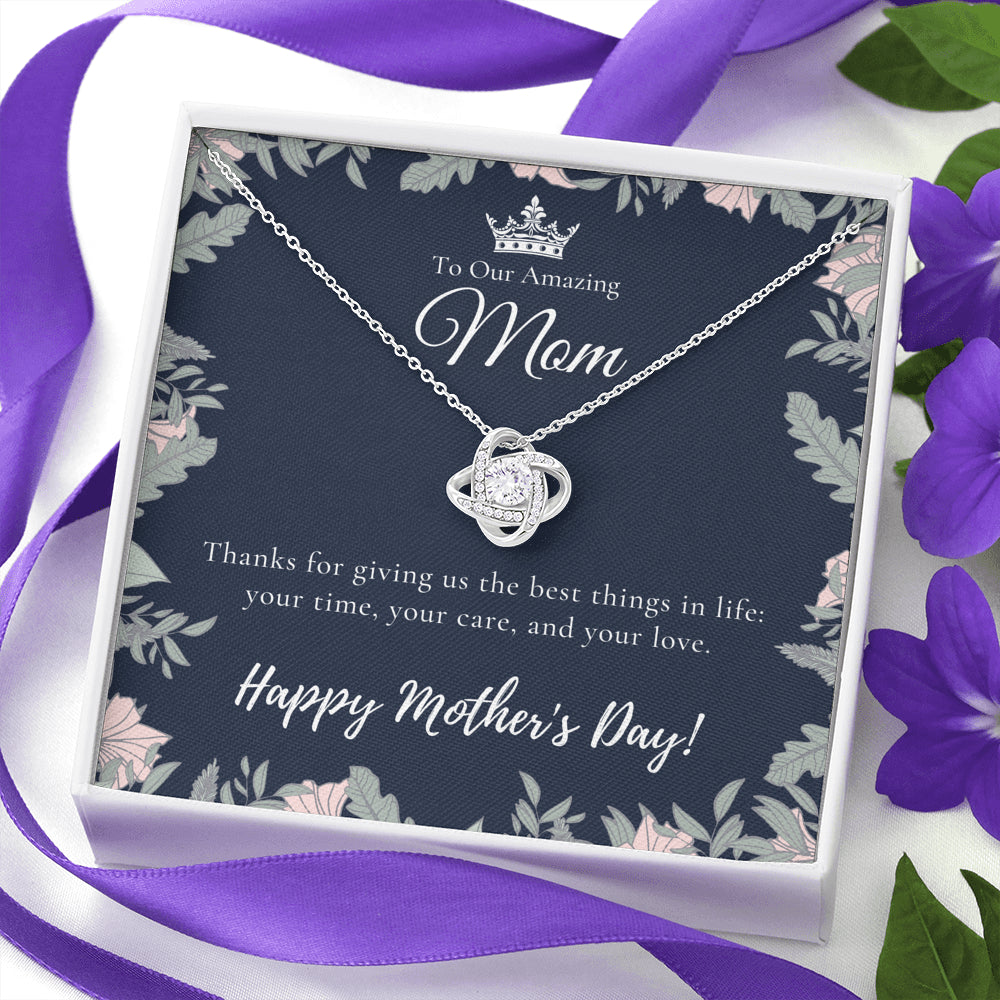To Our Amazing Mom Necklace | Happy Mother’s Day Gift | Personalized Mom Gift | Mothers Necklace | Gift for Mom | Best Mom Gift