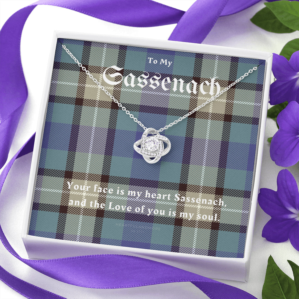 To My Sassenach, Outlander Gift, Outlander Gift Box, Outlander Jewelry, Outlander Gift For Wife, Outlander Charm, Outlander Necklace