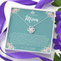 Badass Mom Gift | To My Badass Mom Necklace | Mother’s Day Gift | Daughter to Mom Gift | Gift from Daughter to Mom on Wedding Day | Mom gift