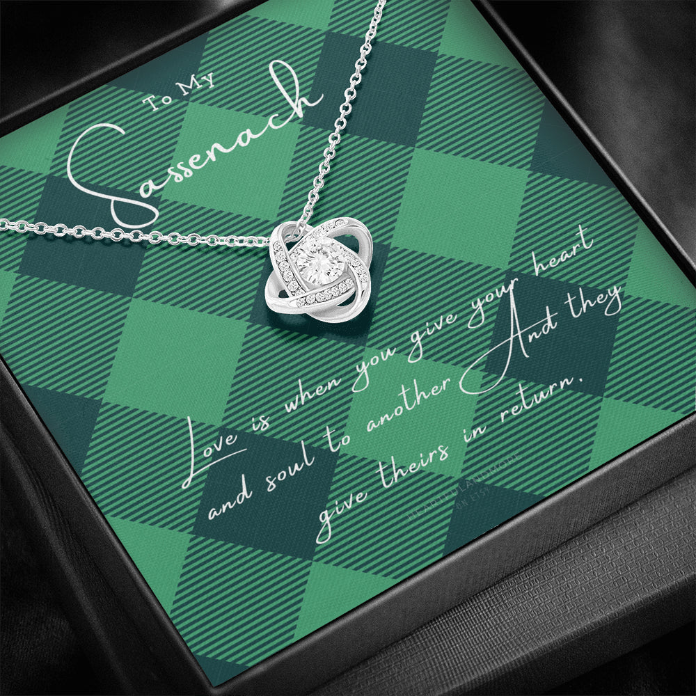 To My Sassenach, Outlander Gift, Outlander Gift Box, Outlander Jewelry, Outlander Gift For Wife, Outlander Charm, Outlander Necklace
