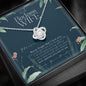 Personalized Gift for Wife, To My Badass Wife Necklace, Wife Gift, To my wife, Wife’s Birthday, Touching Gift for Wife, Gift for Wife, Anniversary Gift for Wife, Valentien’s Day