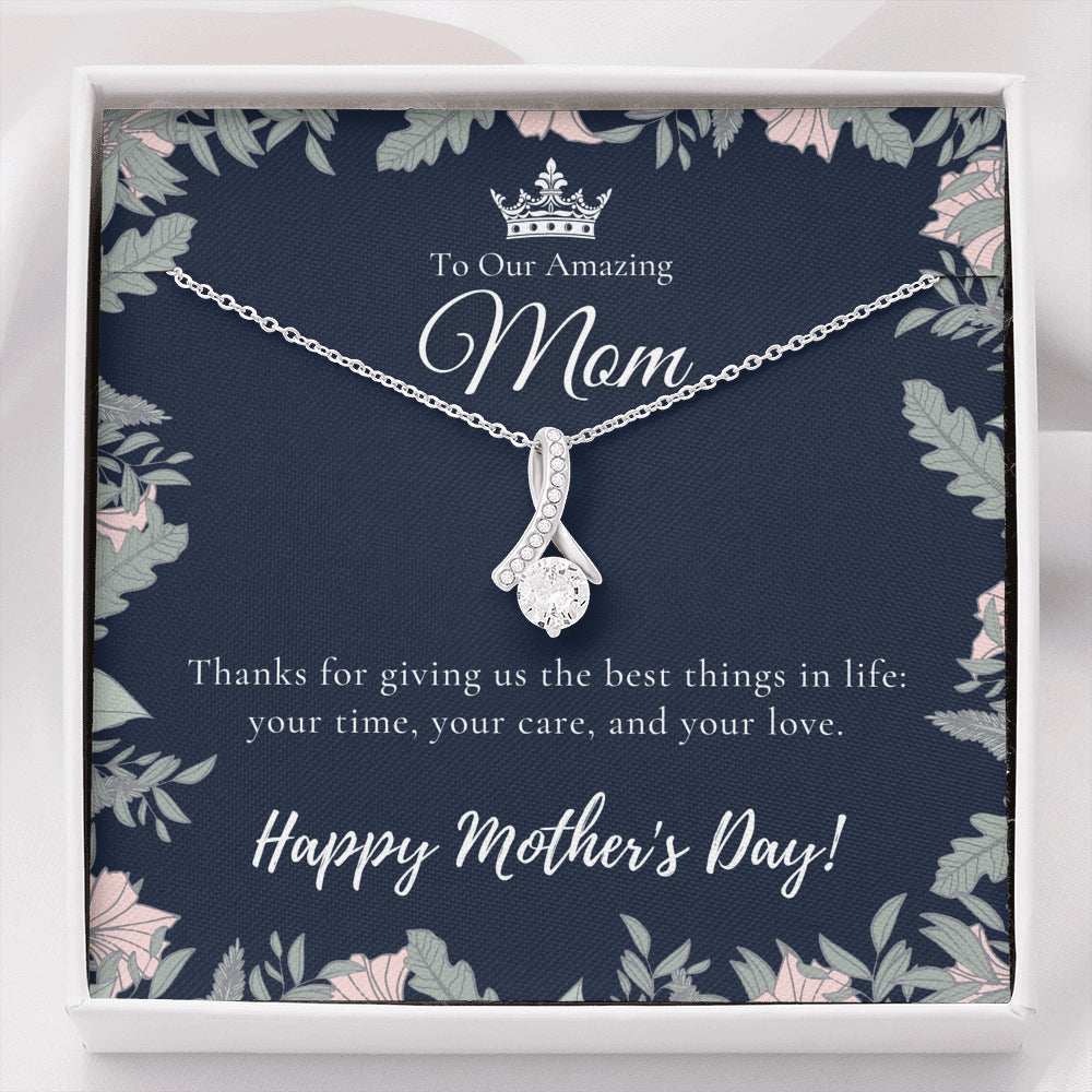 To Our Amazing Mom Necklace | Happy Mother’s Day Gift | Personalized Mom Gift | Mothers Necklace | Gift for Mom | Best Mom Gift