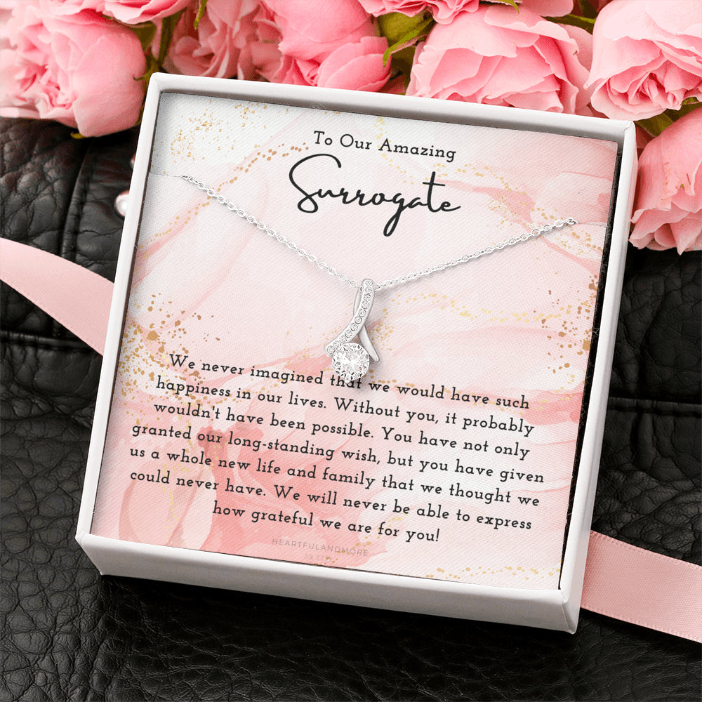 Surrogate Appreciation Gift, Surrogate Gift, Surrogate Gift With Message Card, Surrogate Transfer Day Thank You Gift