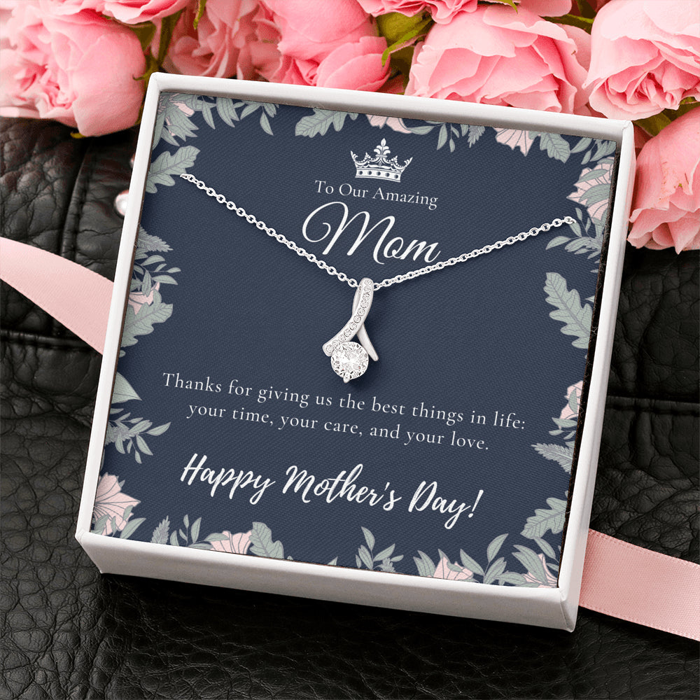 To Our Amazing Mom Necklace | Happy Mother’s Day Gift | Personalized Mom Gift | Mothers Necklace | Gift for Mom | Best Mom Gift