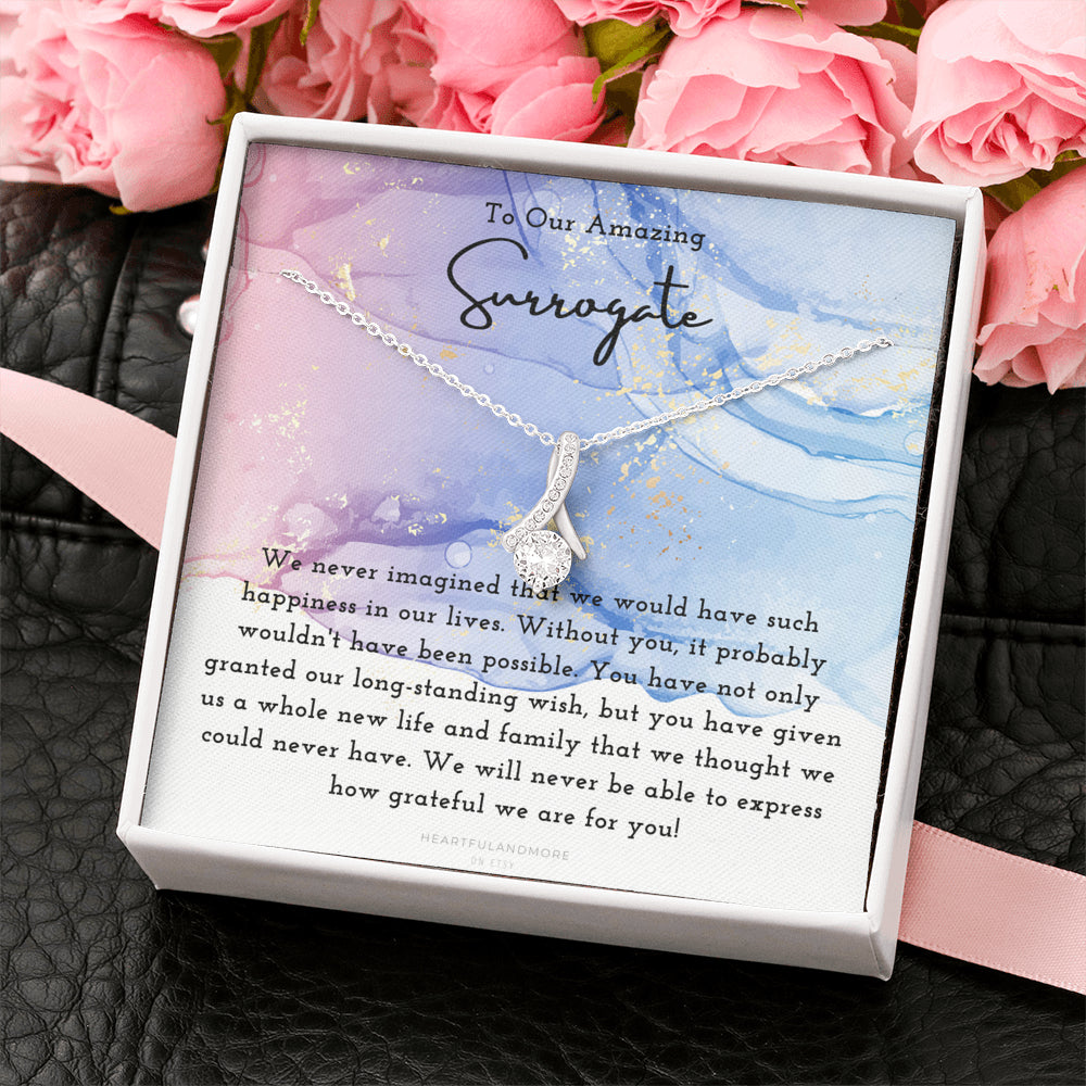 Surrogate Appreciation Gift, Surrogate Gift, Surrogate Gift With Message Card, Surrogate Transfer Day Thank You Gift