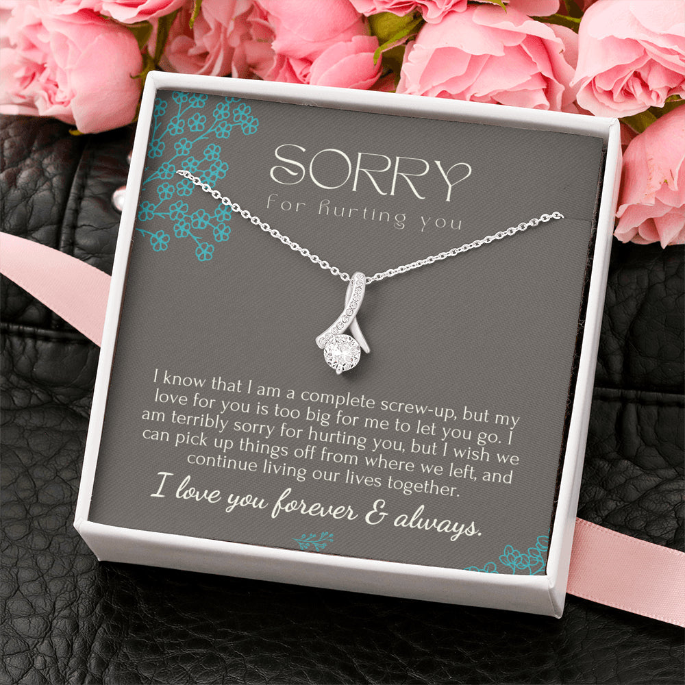 Sorry for hurting you