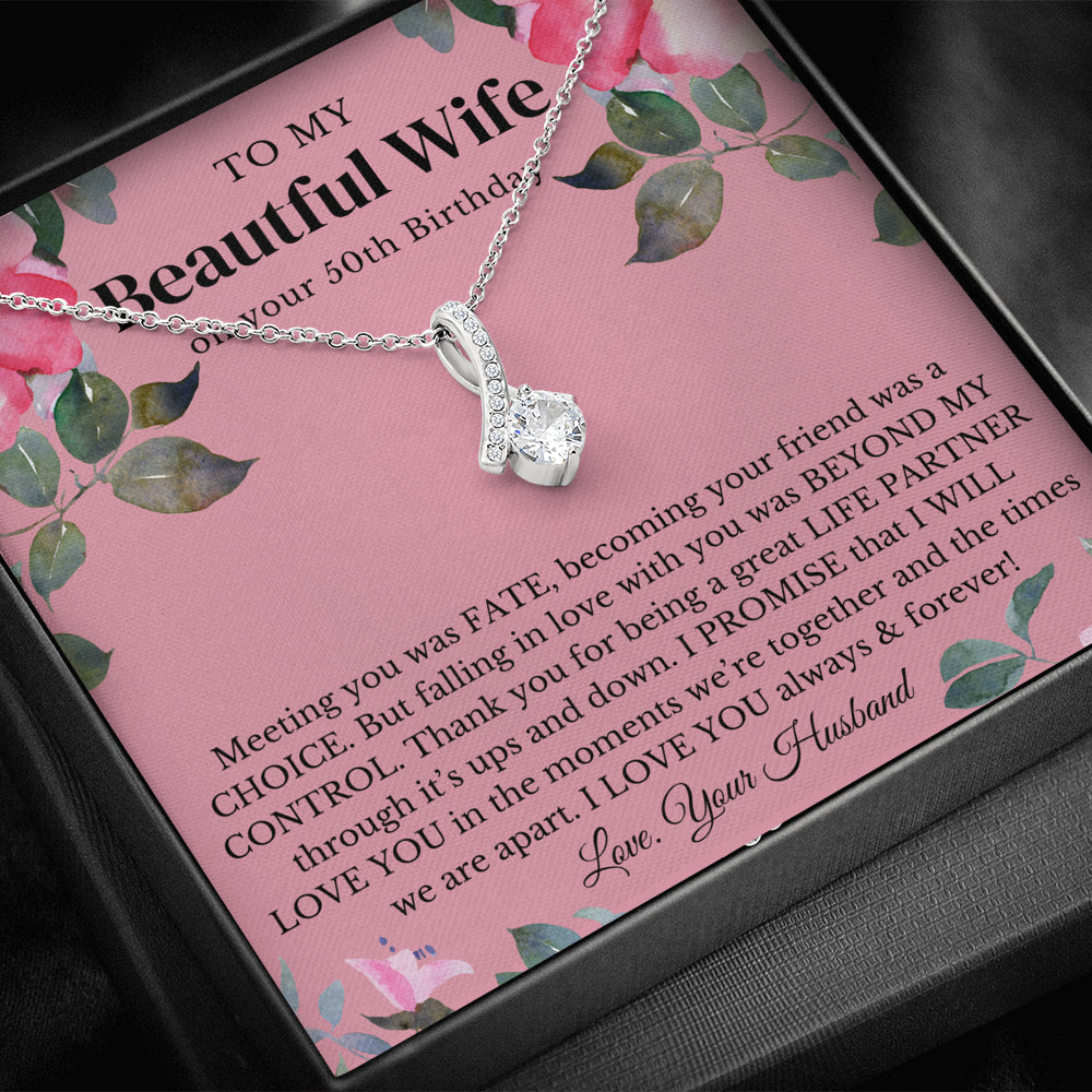 To My Beautiful Wife on 50th