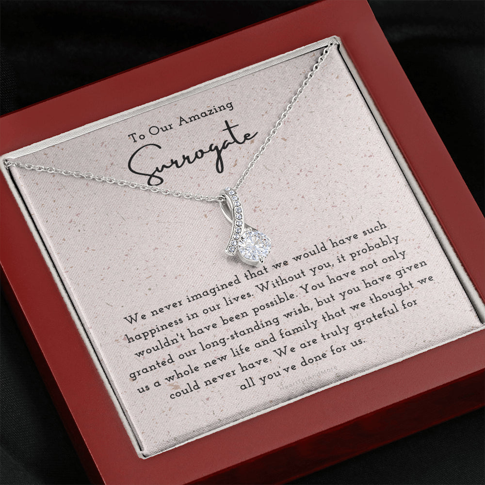 surrogate gift, surrogate jewelry, surrogate necklace, thank you gift, surrogate thank you, after pregnancy, appreciation gift, surrogate