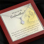 god mother necklace yellow