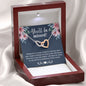 Thank You Gift, Appreciation Gift, Thank You Necklace, Leaving Job Gift for Coworker, Coworker Gift