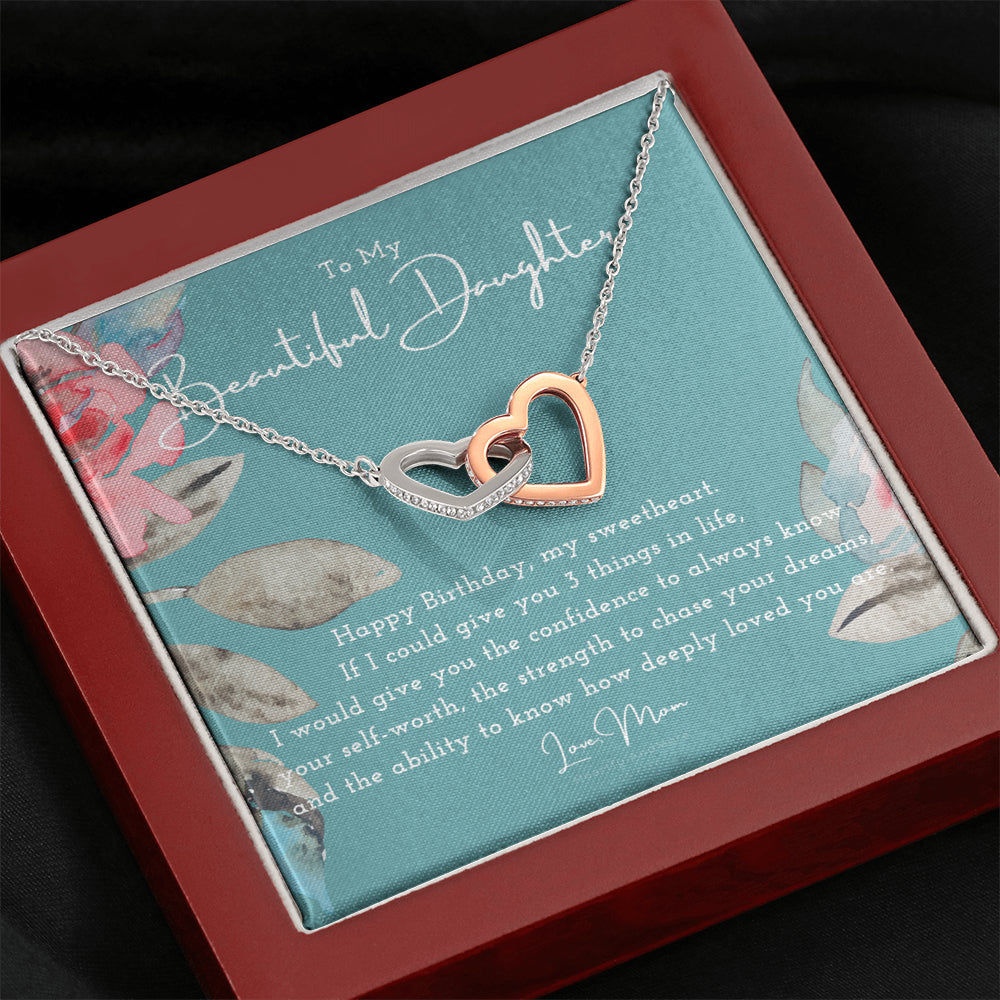 To My Daughter, Daughter Necklace, Anniversary Gift for Daughter, Daughter Gift, Gift for Daughter, Birthday Gift