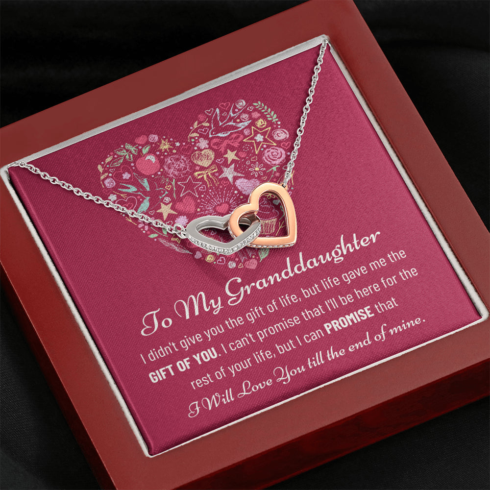 To My Granddaughter, Christmas Gift for Granddaughter, Christmas Present for Granddaughter, Necklace Gift for Granddaughter From Grandma