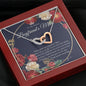 Interlocking Necklace | Gift for boyfriend's mom | Boyfriend's Mom Necklace | To my boyfriend’s Mom Gift | Mother’s day gift for Boyfriend's Mom