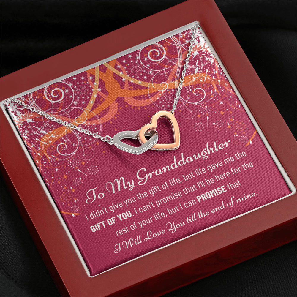 To My Granddaughter, Christmas Gift for Granddaughter, Christmas Present for Granddaughter, Necklace Gift for Granddaughter From Grandma