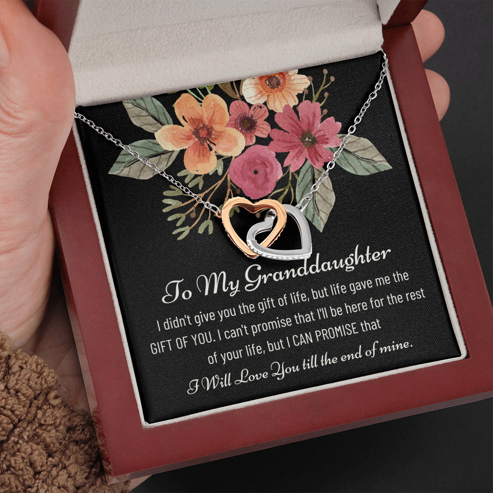 To My Granddaughter, Christmas Gift for Granddaughter, Christmas Present for Granddaughter, Necklace Gift for Granddaughter From Grandma