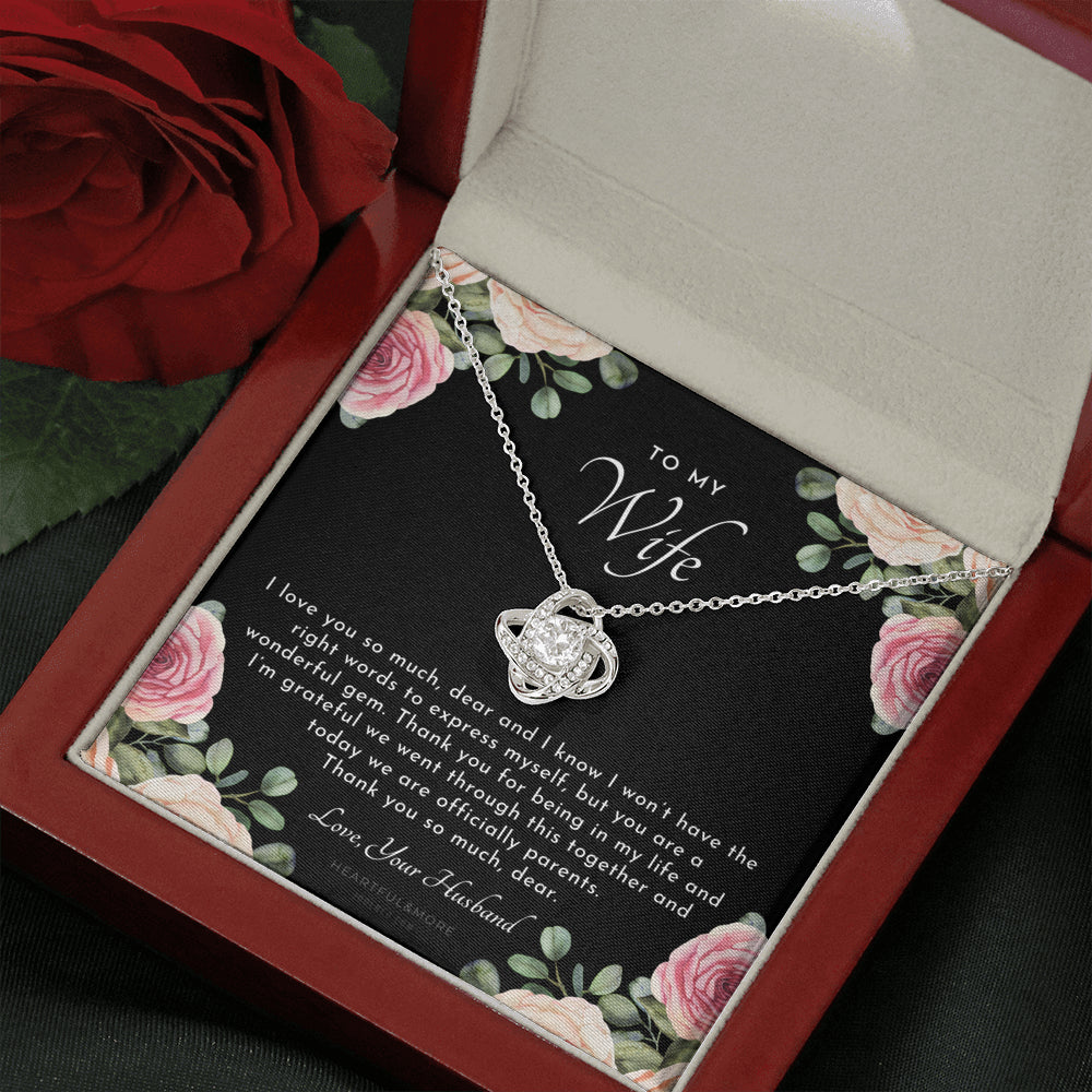 Postpartum Gift for Wife, Gift for Wife Post Pregnancy, Becoming A Mother Gift, Wife After Pregnancy Necklace, Wife Becoming A Mom