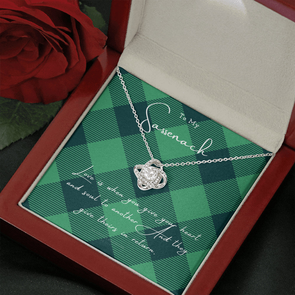 To My Sassenach, Outlander Gift, Outlander Gift Box, Outlander Jewelry, Outlander Gift For Wife, Outlander Charm, Outlander Necklace