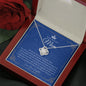 To My Beautiful Mom Necklace | Beautiful Mom Gift | Mother’s Day Gift | Birthday Gift | Gift from Daughter on Wedding Day